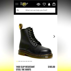 Dr. Martens *Steel Toe* Boots